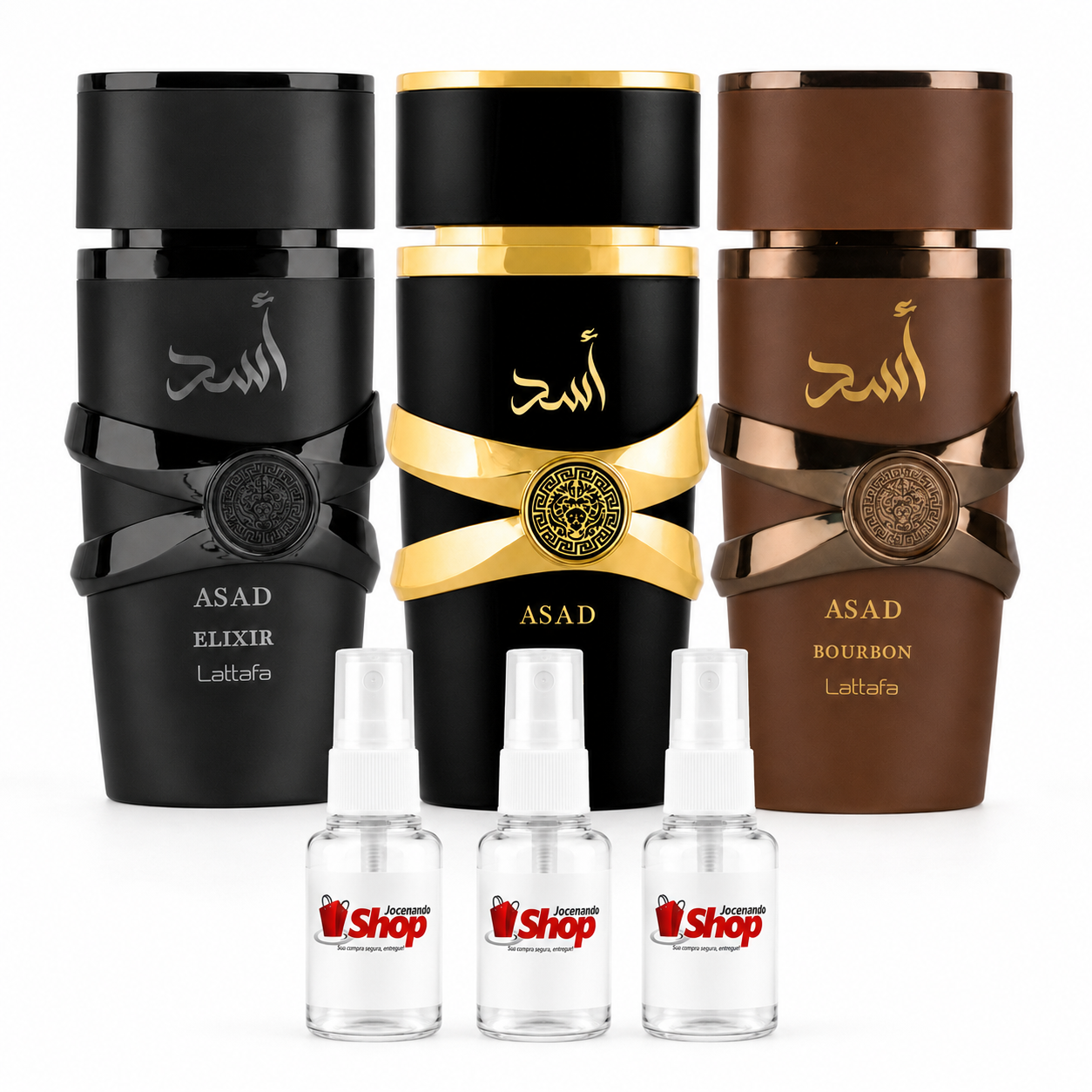 Kit Asad Collection – 3 Flaconetes de 5ml