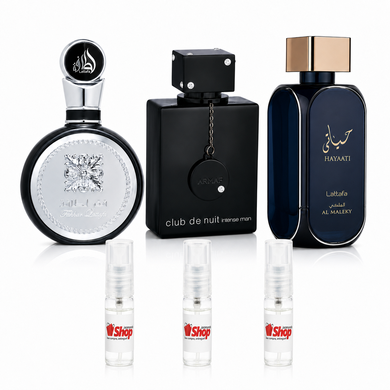 Kit Black Alpha - 3 Fragrâncias Marcantes